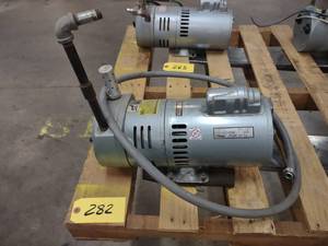 lot 282 image: Gast Vacuum Pump...