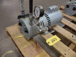 lot 283 image: Gast Vacuum Pump...