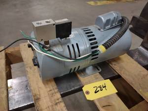 lot 284 image: Gast Vacuum Pump...