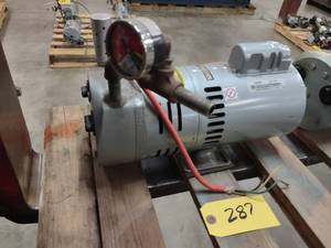 lot 287 image: Gast Vacuum Pump...