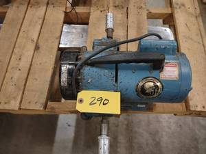 lot 290 image: ITT Vacuum Pump...