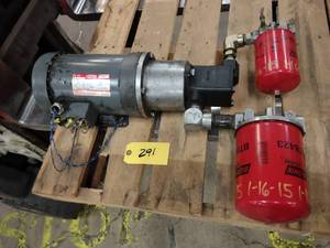 lot 291 image: Vickers Oil Pump, 1.5 hp. 3 Phase...