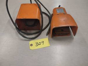 lot 309 image: (2) Assorted Foot Control Switches...