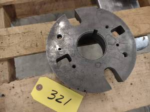 lot 321 image: 8 Lathe Face Plate...
