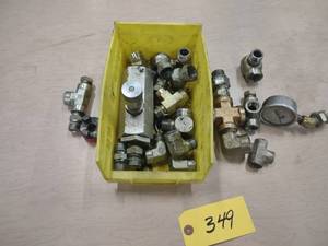 lot 349 image: Hydraulic Fittings...