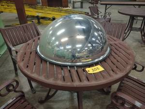 lot 358 image: Warehouse Corner Mirror, 26...