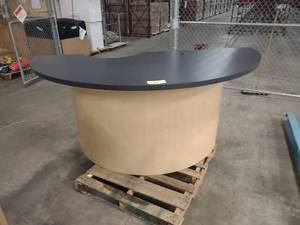 lot 364 image: Reception Desk, Was Used in Tradesh...