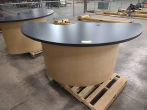 lot 365 image: Reception Desk, Was Used in Tradesh...