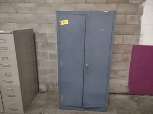 lot 384 image: Two Door Cabinet, 36x18x72...