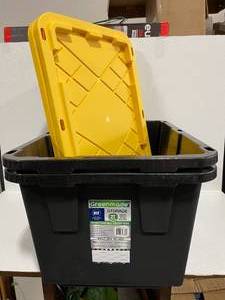 2 Greenmade 27 Gallon Totes