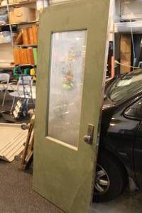 lot 786 image: Door 23-Glass 32x79-12