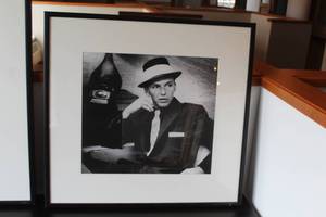 lot 641 image: Frank Sinatra Framed Wall Art