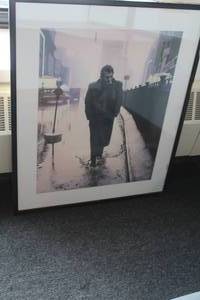 lot 643 image: Man Downtown Framed Wall Art