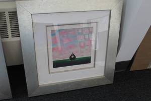 lot 647 image: Behind The Eight Ball by Deyber #223275 Signed&Numbered Lithograph , FramedSingle Matte
