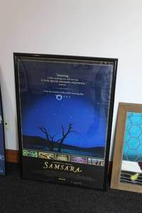 lot 660 image: Samsara Signed and Framed Movie Poster
