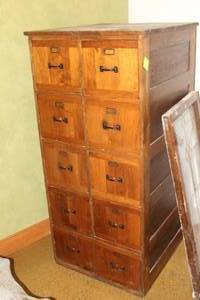 lot 678 image: File Cabinet 10-drawer