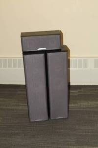 lot 683 image: Lot of (3) Sony SS-CN550H, SS-MF550H Stereo Speakers