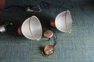 lot 703 image: Lot of (2) Hanging Lights