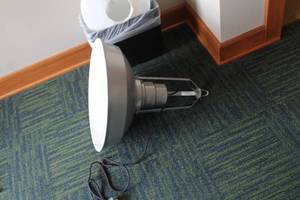 lot 708 image: Plug-In Hanging Light