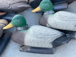 lot 3 image: Flambeau Mallard Decoys and Bag