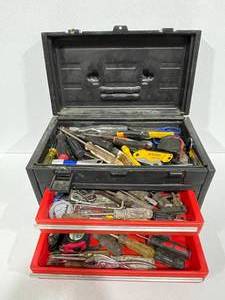 lot 16 image: Tool Box and Tools