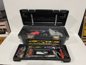 lot 18 image: Tool Box and Tools