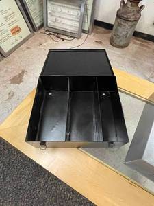 lot 79 image: Steel File Drawer and Box