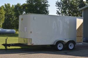 2011 14 tandem axle Carryall Enclosed Trailer