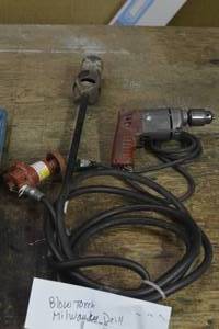 Blow Torch and Milwaukee drill