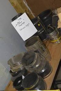 Various sizes of Mission couplings