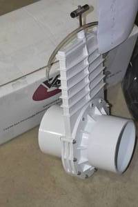 Valterra 6601 6 In Pipe Size PVC Body Gate Valve