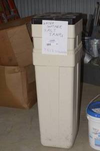 water softner salt tanks