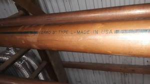 20 foot 3 copper tube