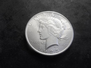 1923 Peace Silver Dollar