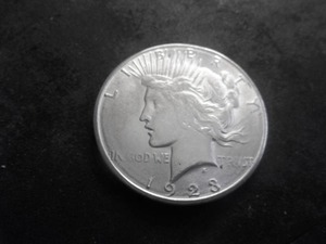 1923 S Peace Silver Dollar