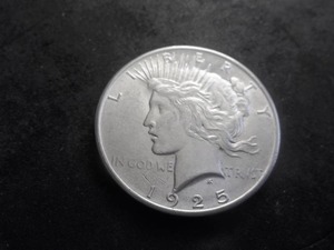 1925 Peace Silver Dollar