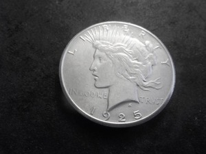 1925 S Peace Silver Dollar