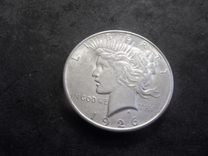 1926 Peace Silver Dollar