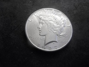 1927 S Peace Silver Dollar