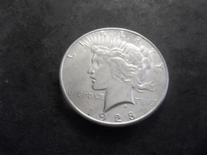 1928 S Peace Silver Dollar