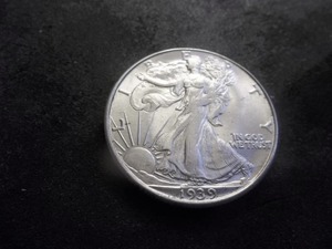 1939 D Walking Liberty Half Dollar