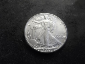1941 Walking Liberty Half Dollar