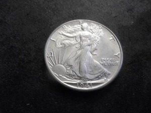 1941 D Walking Liberty Half Dollar