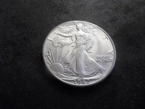1942 Walking Liberty Half Dollar