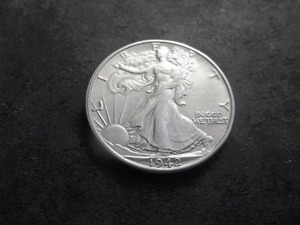 1942 D Walking Liberty Half Dollar