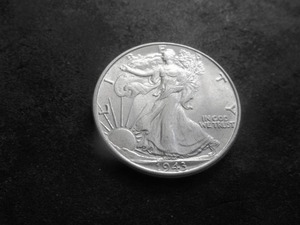 1943 Walking Liberty Half Dollar
