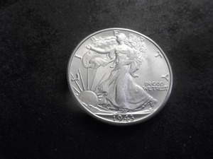 1943 D Walking Liberty Half Dollar