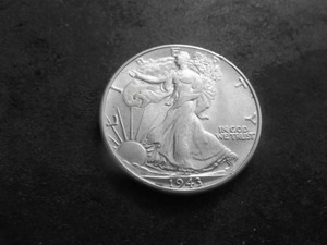 1943 Walking Liberty Half Dollar