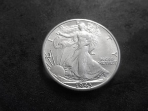 1943 D Walking Liberty Half Dollar