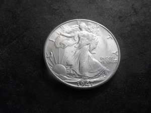 1947 D Walking Liberty Half Dollar